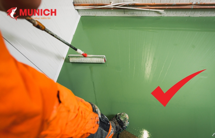Lựa chọn sơn Epoxy thật màu sơn đẹp, sáng, bóng