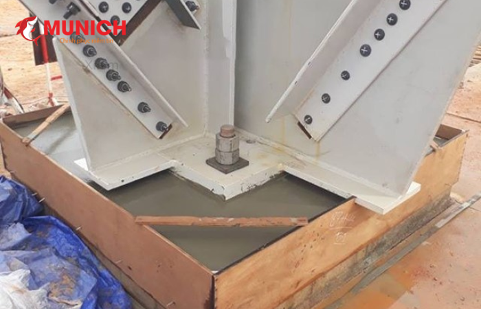 Ứng dụng thực tế của vữa không co ngót