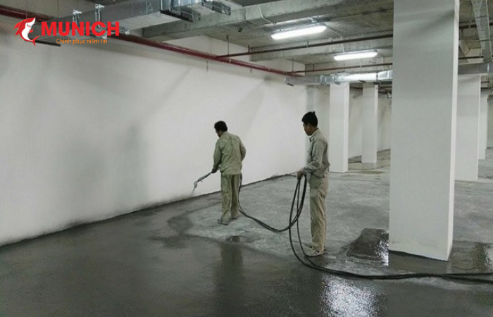 Chống thấm tầng hầm chung cư