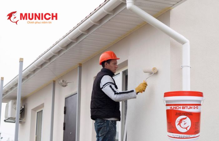 Sử dụng vật liệu chống thấm cho tường nhà là giải pháp hiệu quả và thẩm mỹ