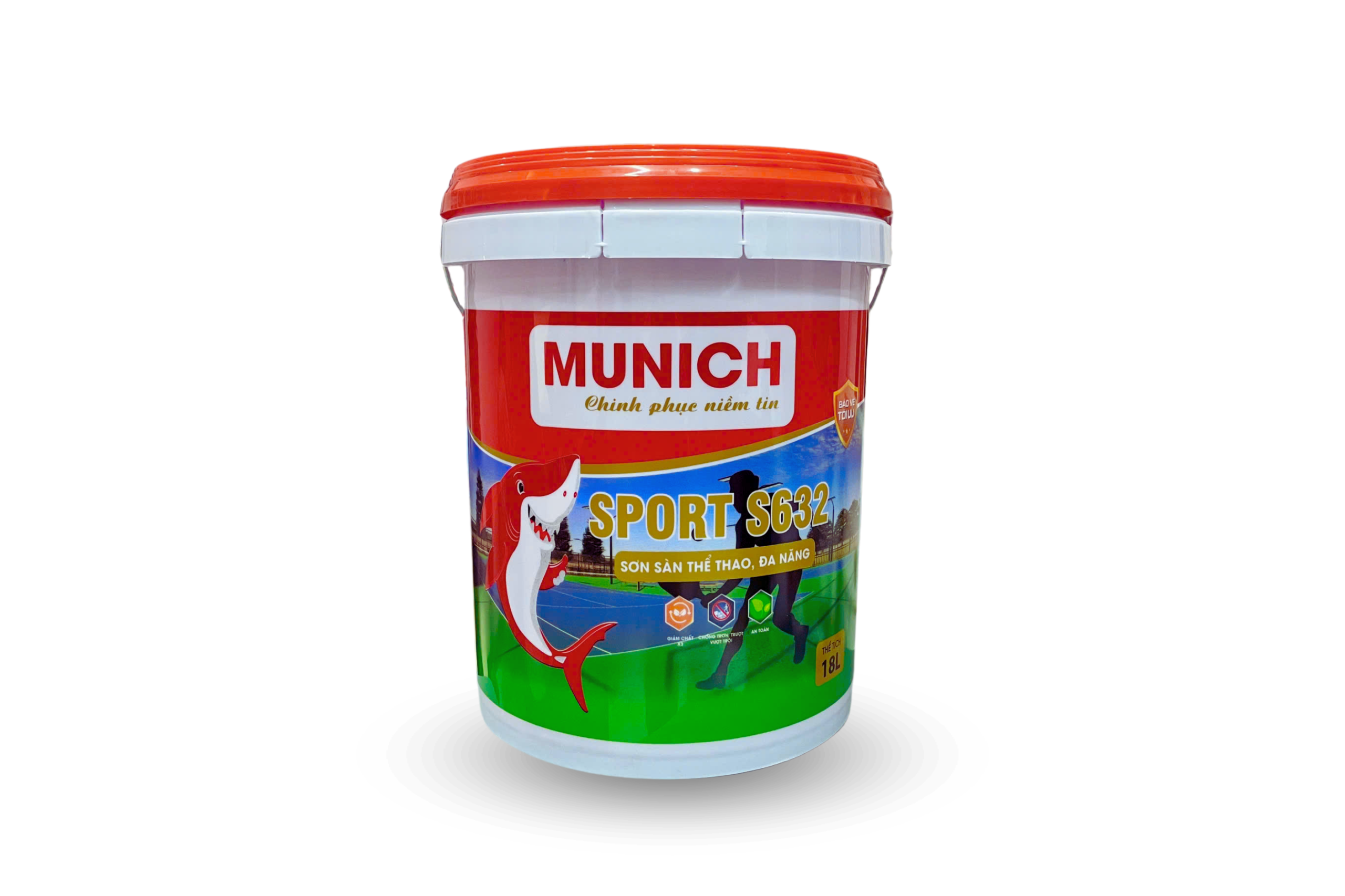 Sơn sân thể thao Munich Sport S632 - Ảnh 2
