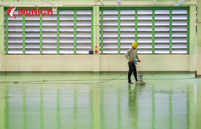 Những lưu ý khi thi công sơn Epoxy