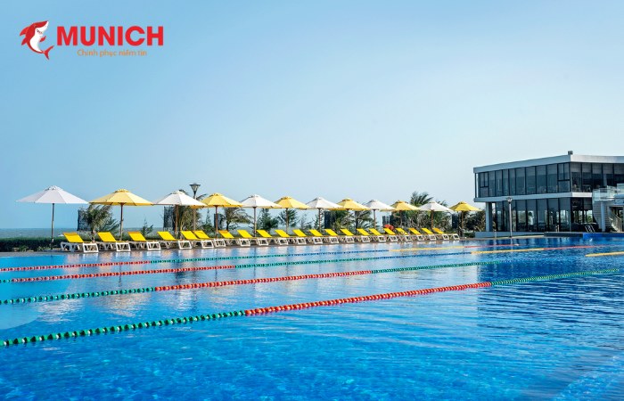 Hồ bơi khi được đưa vào sử dụng