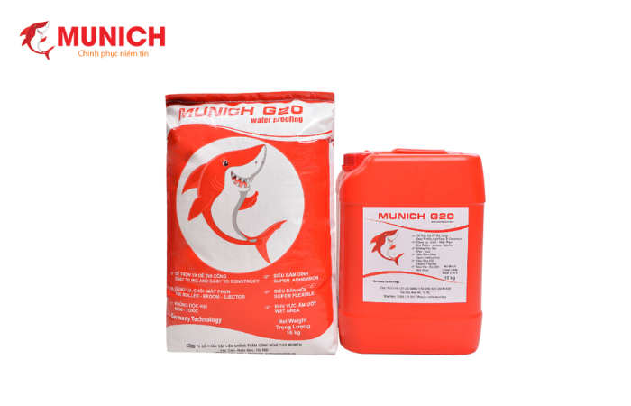 Munich - Chống thấm hai thành phần gốc xi măng